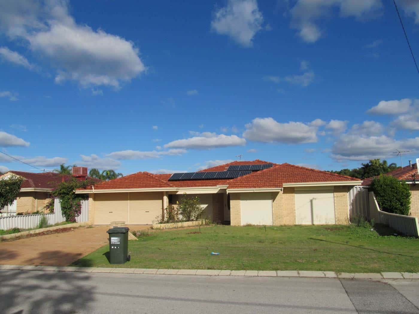 A solar-powered house in Western Australia